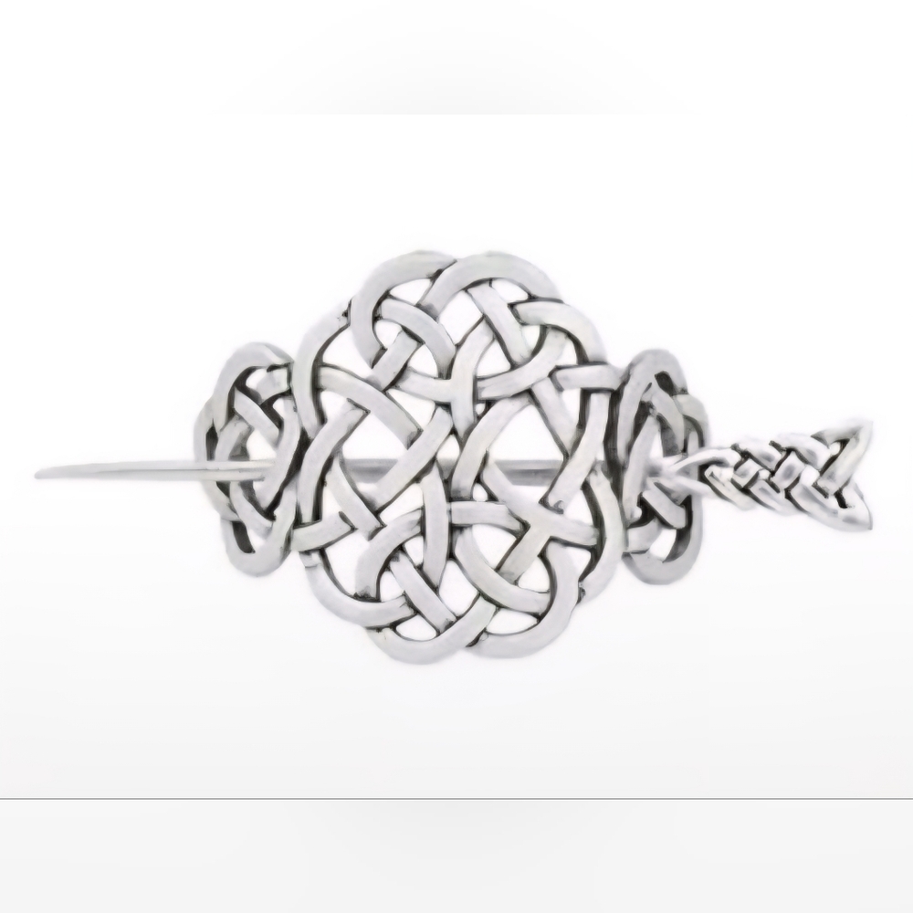 Elegant Silver Knot Bracelet